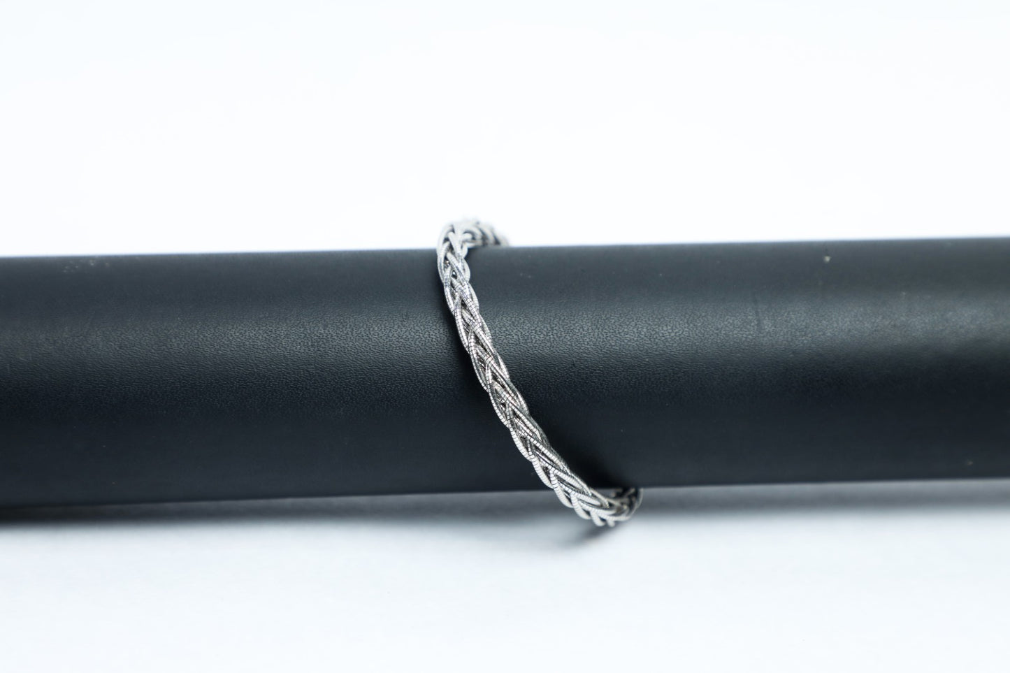 925SS Twisted silver Italian white BR finished with white gold and yellow gold rhodium