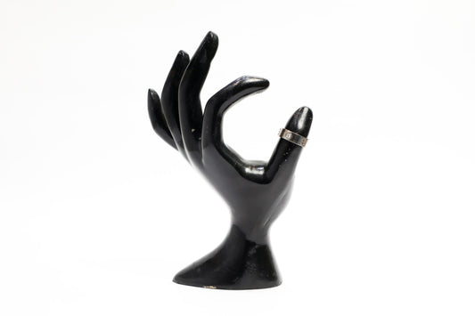 925 Sterling silver Swarovski studded CARTIER BAND