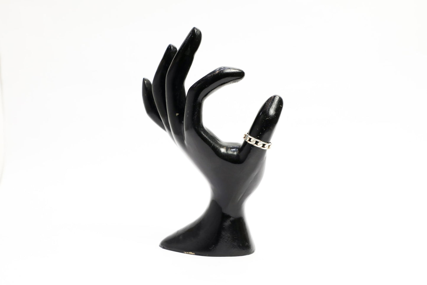 925 silver gents knot style band