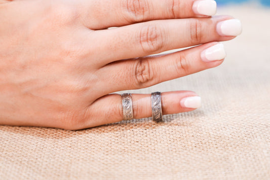 925 Oxidised Silver duck motif toe ring