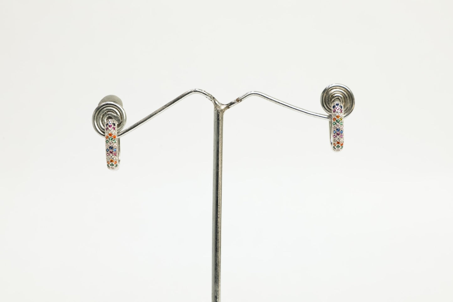 925 Sterling silver multi colour stone bali imported,Hongkong