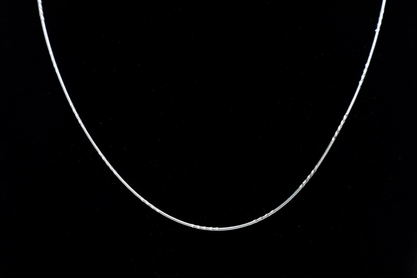 925 sterling silver Self Cutting SNAKE chain
