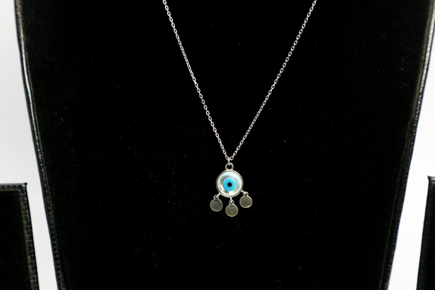 925 SS EVILS EYE Mother of pearl chain