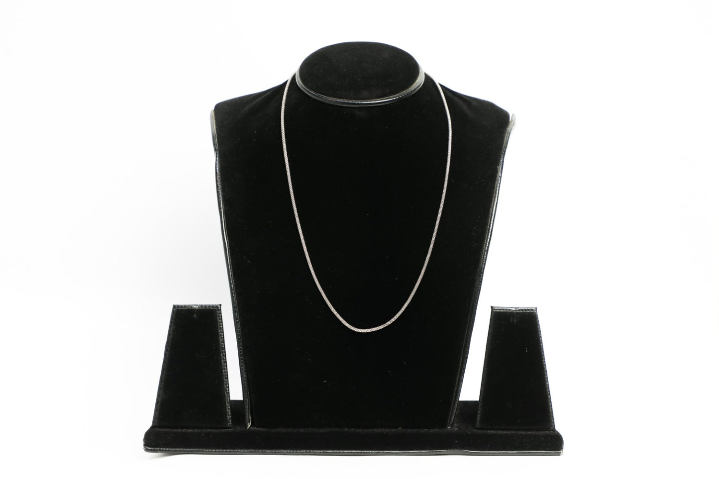 925 Oxidised silver popcorn chain small