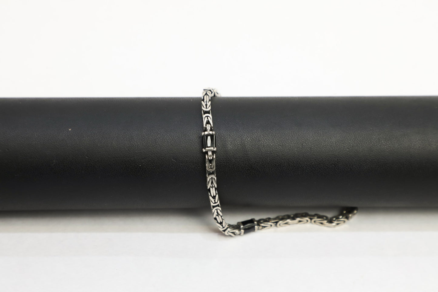 925SS GENTS onyx BR with interlocking technique