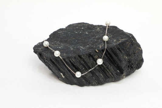 925SS PEARL chain BR