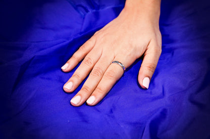 925 Sterling silver plain band