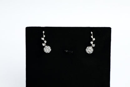 925 STERLING SILVER LEAF AND FLOWER MOTIF MULTI USE HOOPS,CUFF,BALI