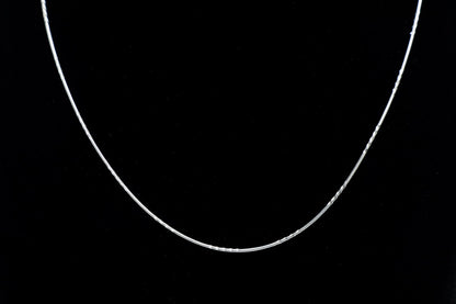 925 sterling silver Self Cutting SNAKE chain