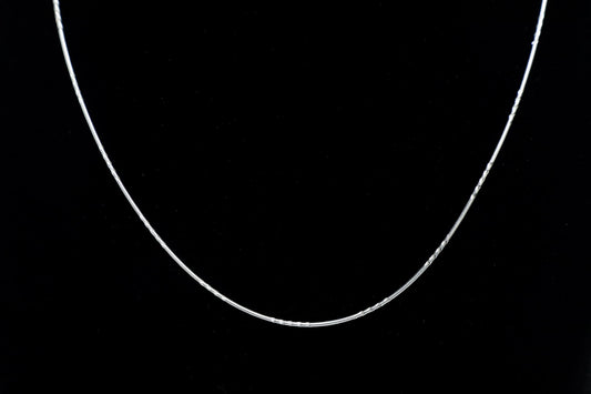 925 sterling silver Self Cutting SNAKE chain