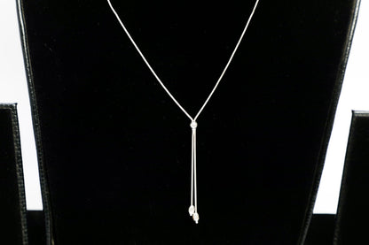 925 SS DROP LARIET chain