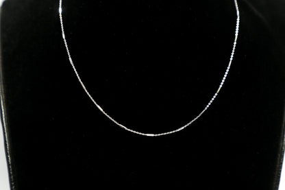 925 SS brick design chain