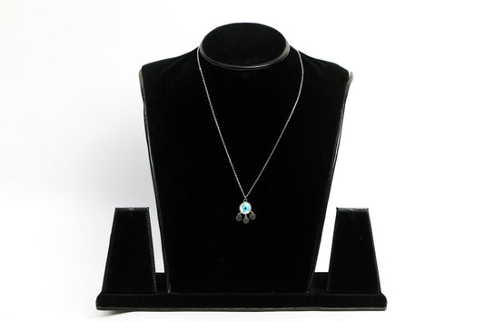 925 SS EVILS EYE Mother of pearl chain