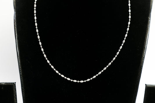 925 SS oval ,cutting chain