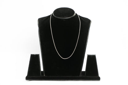 925 Oxidised silver popcorn chain  small
