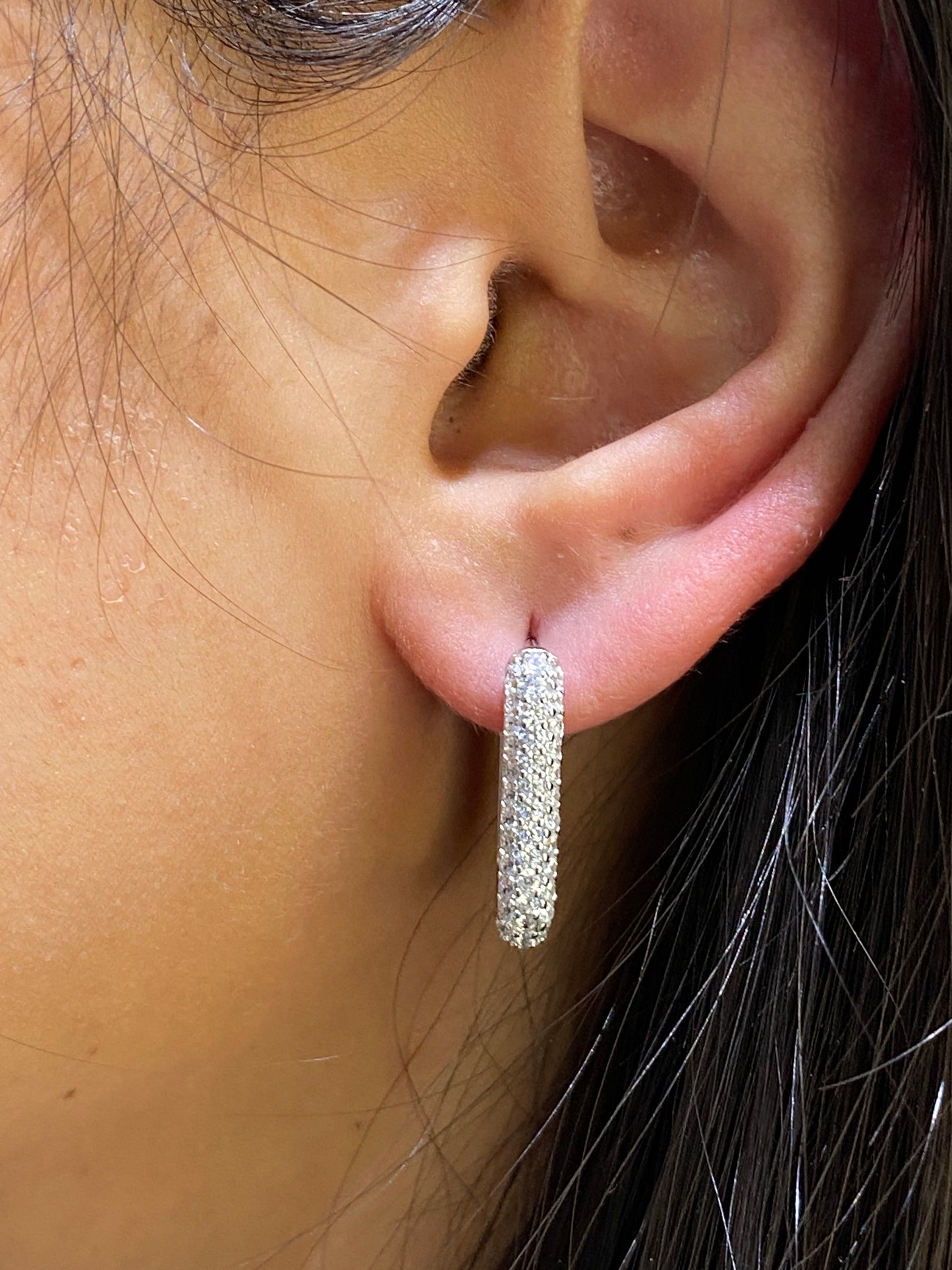 925 Sterling Silver Imported swarowski stone BALI